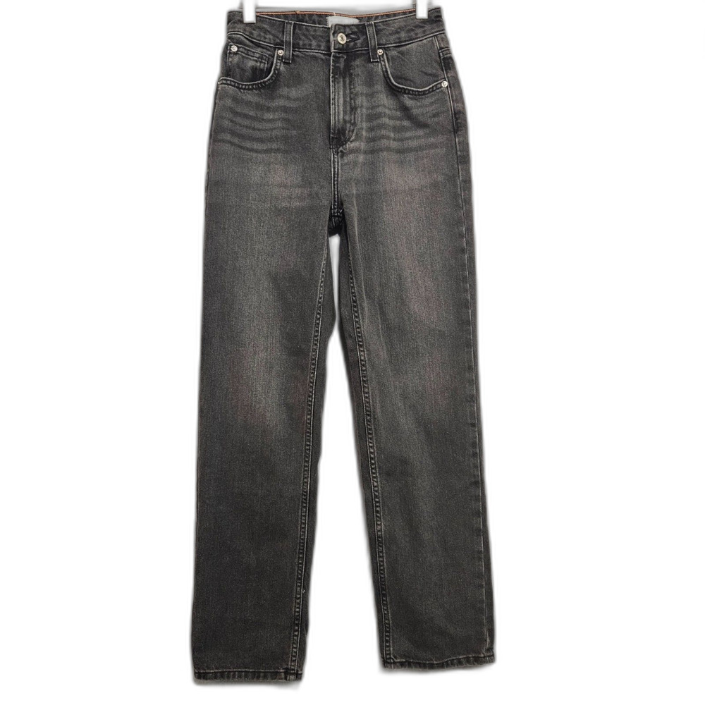 We The Free Aged Black Pacifica High Rise SLim Straight Sz 26 or US 2 XS